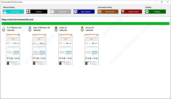 BrowseEmAll 9.3.5 Enterprise 破解版 多浏览器测试工具下载插图