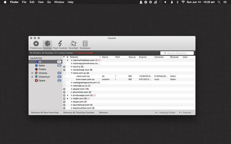 Cookie 5.8.1 for Mac 隐私保护小工具下载插图