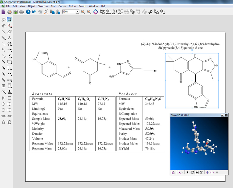 ChemOffice Professional 17.1 Suite化学分子式绘图软件 2018最新版下载插图1