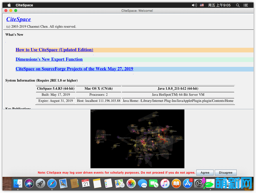 文献可视化分析软件CiteSpace 2022 Mac/Windows/Linux安装和运行教程下载插图5