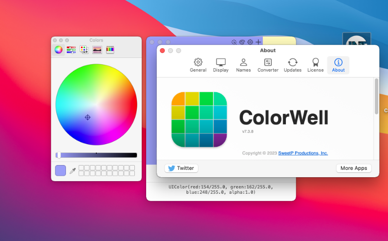 ColorWell 7.3.9 Mac 颜色选择器软件下载插图