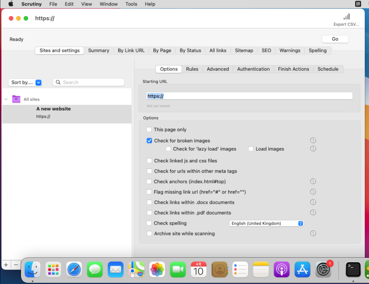 Scrutiny 12.8.0 Mac专业的网站链接检查工具下载插图