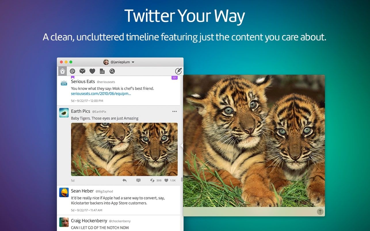 Twitterrific 5.4.10 Mac下载插图