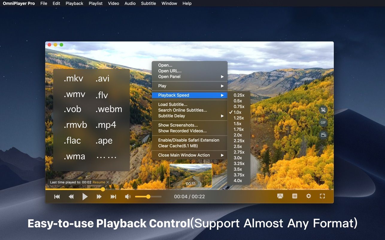 OmniPlayer PRO 2.1.2 Mac媒体播放器下载插图