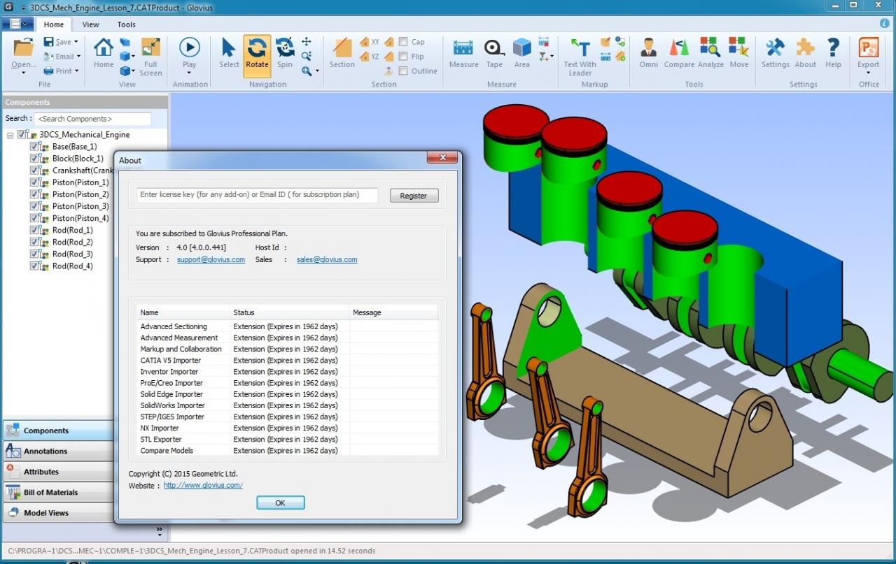 Geometric Glovius Pro 6.0.0.995 Win64 完美激活破解版 3d模型查看器下载插图