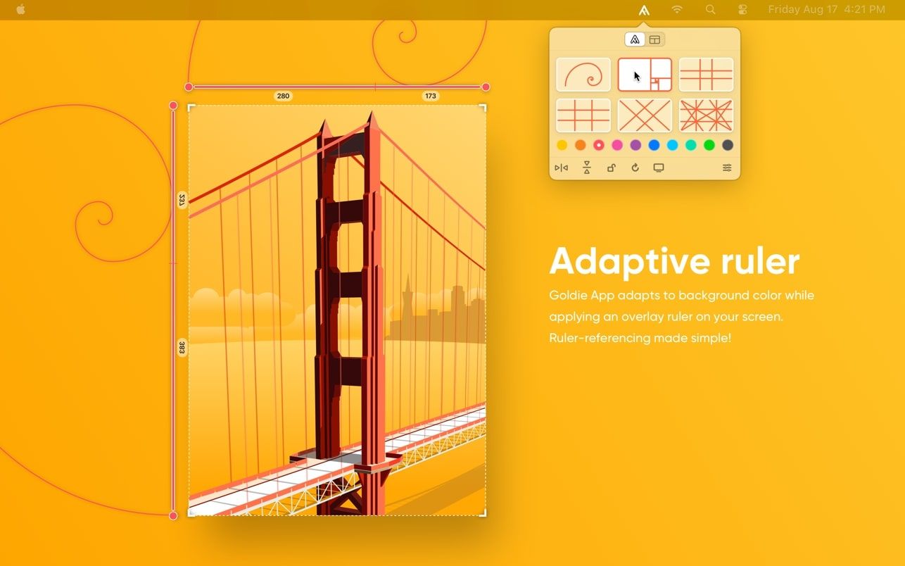 Goldie App 2.1 for Mac 设计工具下载插图
