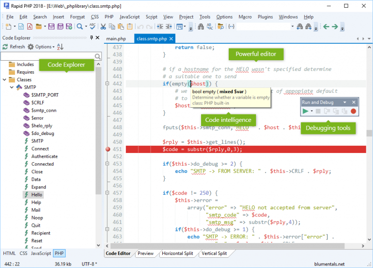 Blumentals Rapid PHP 2018 v15.1.0.202 for Win多国语言版下载插图1