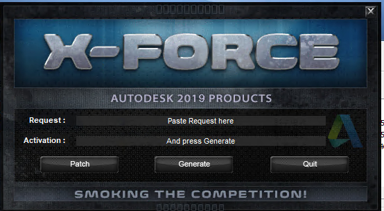 Autodesk 2019全系列注册机 X-Force Keygen 修改版下载插图