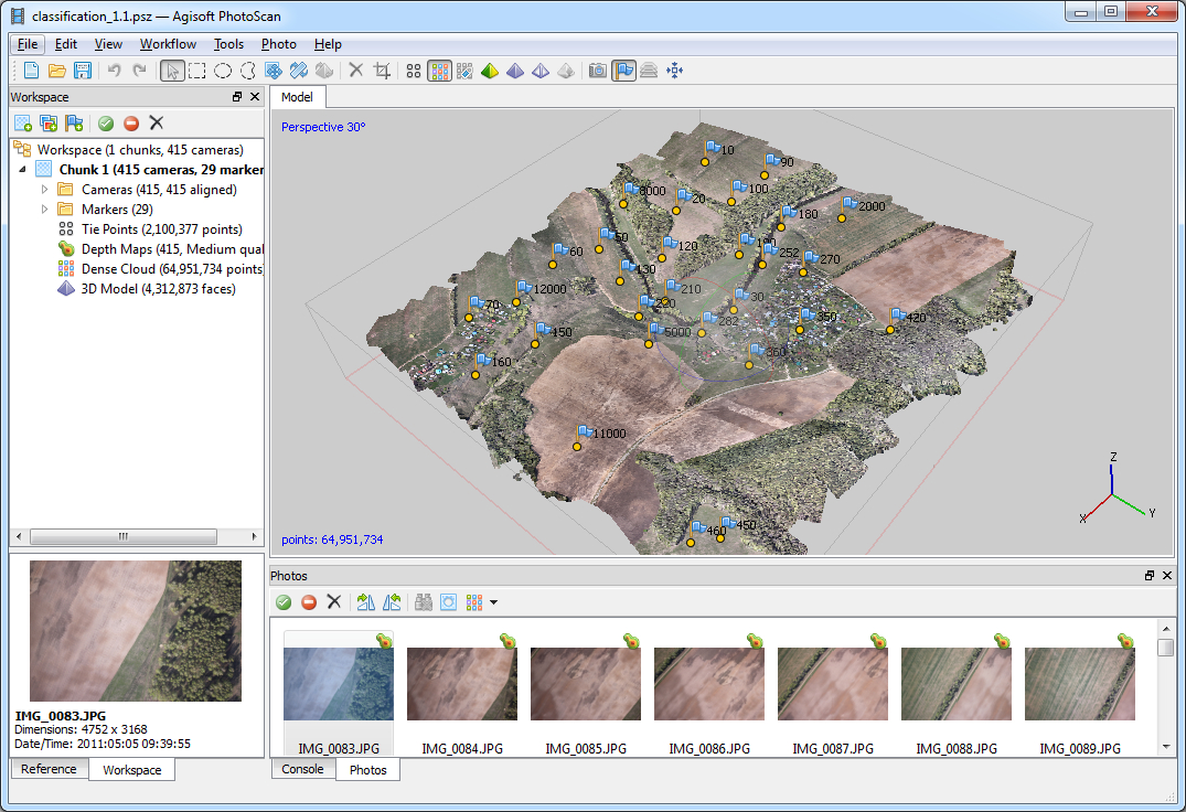 Agisoft PhotoScan Professional 1.4.2 Win 破解版 3D模型软件下载插图