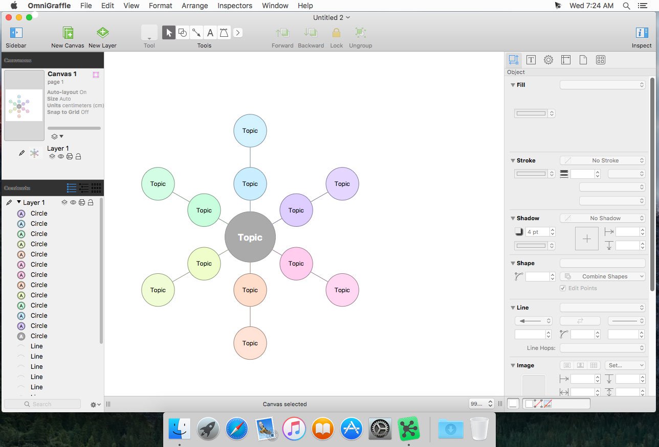 OmniGraffle Pro 7.7.1 Mac 完美激活破解版下载插图1