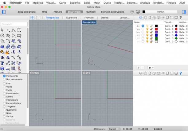 RhinoWIP 5.4 (5E374w) Mac 犀牛苹果3D设计软件 下载插图1