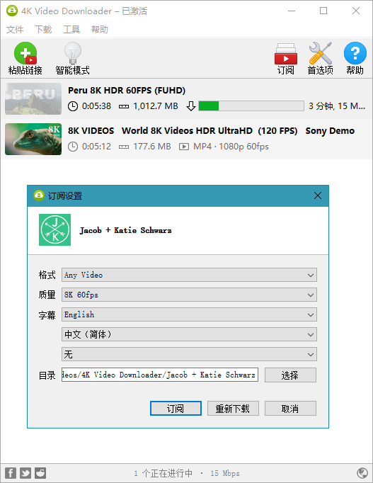 4K Video Downloader_v4.28.0.5600激活版下载