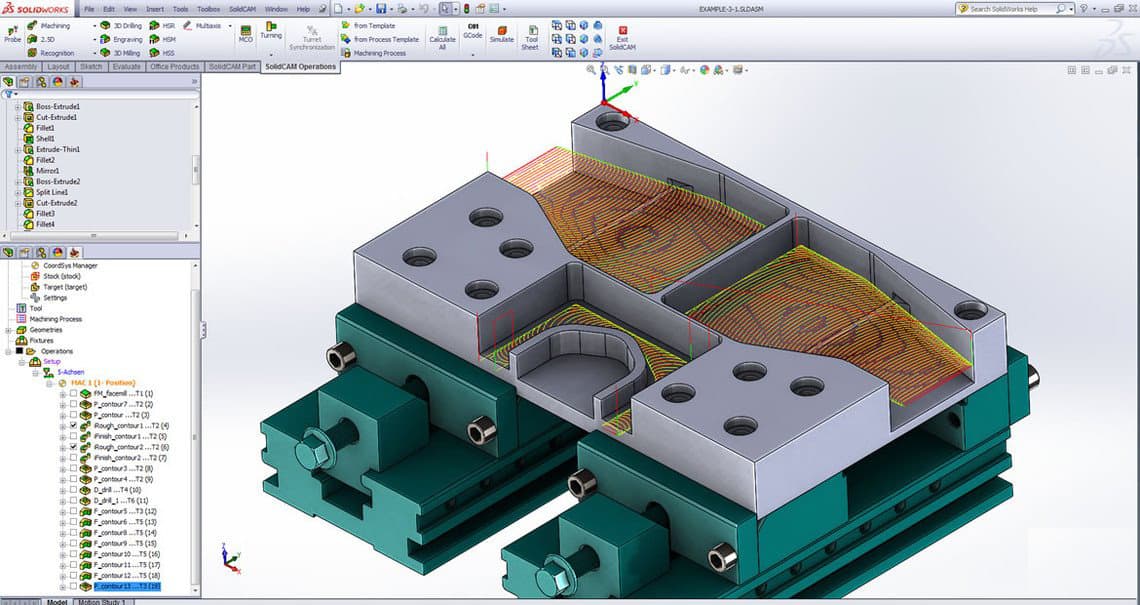 SolidCAM_2022_SP3 Mult for SolidWorks-知识兔